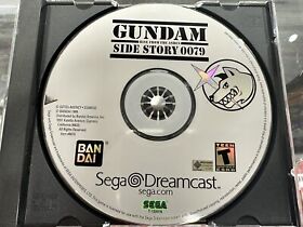 Gundam Side Story 0079 Rise From the Ashes Sega Dreamcast DISC ONLY TESTED READ!