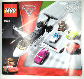 Cars 2 LEGO 8638 Instructions Manual ONLY