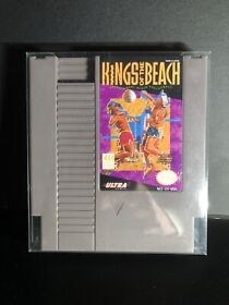 🔥Kings of the Beach-Nintendo 1990-TESTED/WORKS-NES Game W/ Protective Case🔥