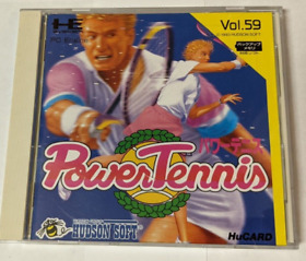 Power Tennis [PC Engine]