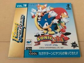 Ss Trial Version Software Sonic Jam Novelty Sega Saturn Demo Disc Flash Vol.16