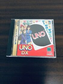 UNO DX Omake CD Sega Saturn Japan T-26414G MEDIA QUEST 1998 good condition 