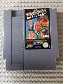 WWF : WRESTLEMANIA CHALLENGE - Nintendo NES Game - UKV - PAL A - Genuine - LJN