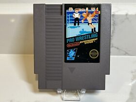 Pro Wrestling (5-Screw) - 1987 NES Nintendo Game - Cart Only - TESTED!