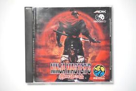 SNK NEO GEO CD Ninja Master Japan NEOGEO Game US Seller