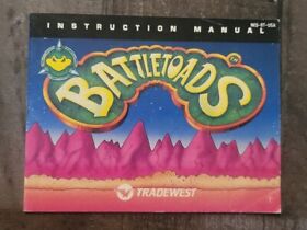 Battletoads Nintendo NES Manual Only