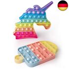 AnanBros [2er-Pack EIS+Einhorn Pop Fidget Toy Set Box, Pop Set, Push Pop Pop
