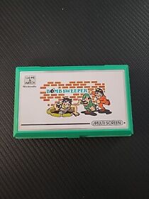 BOMB SWEEPER Nintendo Game & Watch BD-62 1987 EX Condition Rare Tested & Working