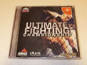 Sega Dreamcast "Ultimate Fighting Championship" Game DC - Import JAPAN