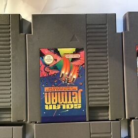 Solar Jetman Nintendo Nes Game Cart PAL A Version Fully Cleaned & Tested