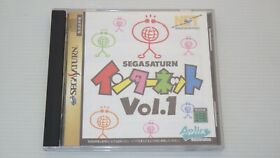 SegaSaturn Games SS " SegaSaturn Internet Vol.1 " TESTED /S0880