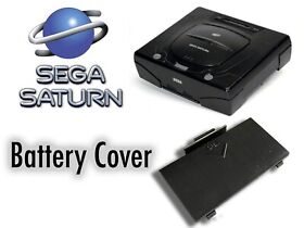 Sega Saturn Battery Cover Back Lid Replacement