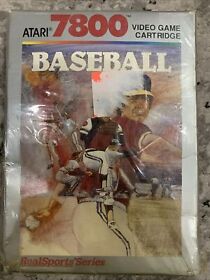 Atari 7800 RealSports Baseball 1988 Video Game - Sealed