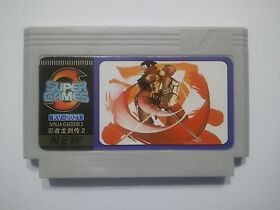 NINJA RYUKENDEN 2 ( Ninja Gaiden 2 ) - RARE Famicom Famiclone Nes Cartridge