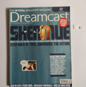 DREAMCAST OFFICIAL MAGAZINE ISSUE 14 December  2000 SHENMUE Retro Videogame