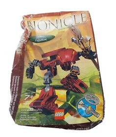 Lego 4877 Bionicle RAHAGA NORIK Building Toy Figurine FACTORY SEALED 2004: New!