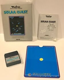 VECTREX Solar Quest Complete Vintage