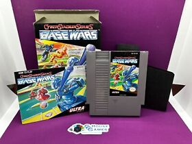 Cyber Stadium Series: Base Wars (Nintendo NES) CIB Tested/Authentic *CCGHouse*