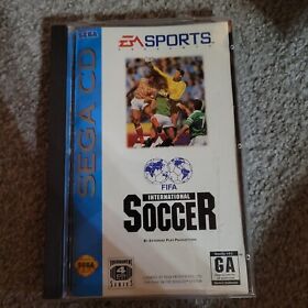 FIFA International Soccer (Sega CD, 1994) Complete!