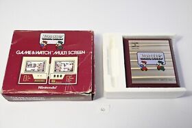 Vintage Boxed Nintendo Game And Watch Mario Bros. Multiscreen Game 1983