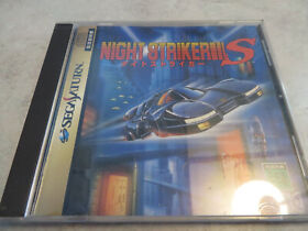 Night Striker S (Sega Saturn, 1996) Import US Seller 