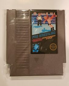Nintendo Pro Wrestling (1987) NES, Working Game Guarantee!