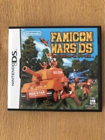 Famicom Wars DS Nintendo DS Shooting game Boxed Manual Japan import 2005