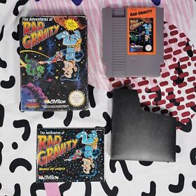 Rad Gravity For Nintendo / NES BOXED Complete With Manual - RARE