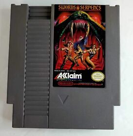 Swords and Serpents  - Nintendo Entertainment System NES  - Cartridge Only