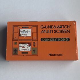 Game and Watch Donkey Kong DK-52 (Nintendo, 1982) Complete In Box CIB Excellent!