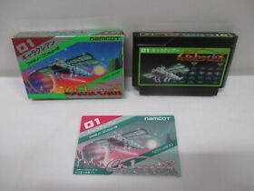NES -- GALAXIAN -- Box. Famicom, JAPAN Game. Namco. Shooter.  10202