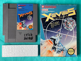 Xevious: The Avenger (Nintendo NES 1990) Authentic Cart & Box RETRO CLASSIC