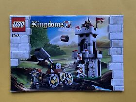 LEGO Kingdoms 7948 Instructions NEW 80 OBA Set 2010 Pak o Knight Castle Figure Original Packaging Box