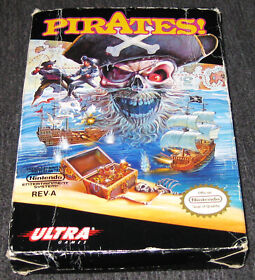 Pirates! - Box Only (Nintendo NES) Authentic