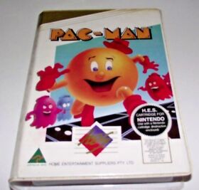 Pac Man Nintendo HES NES Boxed PAL *No Manual* Piggy Back