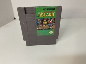 Nintendo NES Game Only Hudsons Adventure Island 