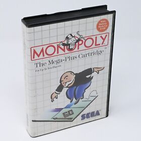 Monopoly for Sega Master System SMS - No Manual