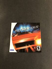 Roadsters sega Dreamcast manual only