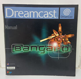 Bangai-O Dreamcast PAL AUTHENTIC MANUAL ONLY **NO GAME**