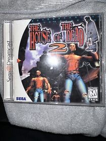 House of the Dead 2 (Sega Dreamcast, 1999) Complete CIB White Label W/Manual