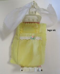 LEGO White Adult Bed White Adult Princess Rosaline du Belville Bed 5805 MOC-B6
