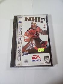 NHL '97 (SEGA Saturn 1996) New Factory Sealed EA Sports (RARE HTF) WATA