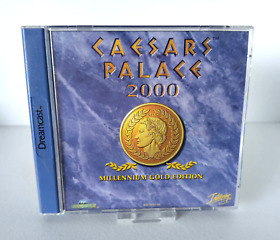 Caesars Palace 2000 - SEGA Dreamcast PAL - Complete with Manual