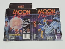 Moon Ranger Nintendo NES Rental Cut Box ONLY *DAMAGED