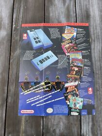 NES Four Score Poster (Nintendo Entertainment System) OEM Replacement Poster
