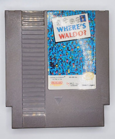 Original Nintendo Entertainment System NES Where's Waldo game
