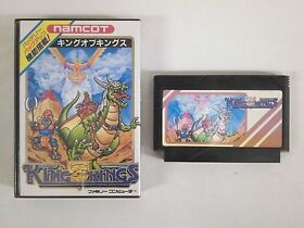 KING OF KINGS --  Boxed. Famicom, NES. Japan game. Work fully. 10209