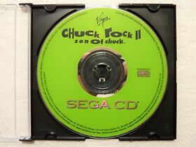 Chuck Rock II: Son of Chuck (SEGA CD, 1993) Game Disc Only Acceptable Condition!