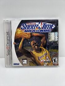 NBA Showtime: NBA on NBC (Sega Dreamcast, 1999) COMPLETE Live SHAQ CIB