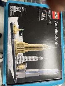 Lego Architecture 21028 New York City Complete Sealed Bags in Open Box